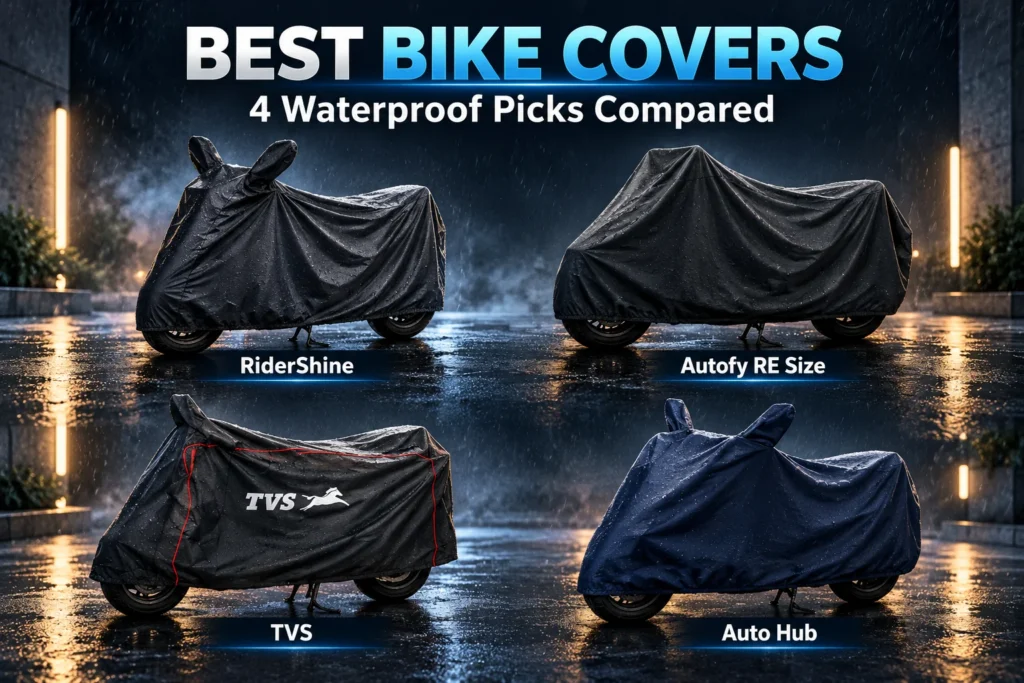 Best Bike Cover in India (October 2026): 4 Waterproof Picks Compared Best Bike Cover in India