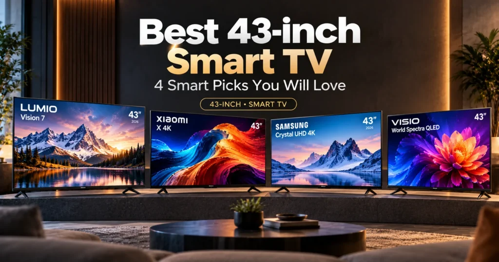 Best 43-inch Smart TV: 4 Smart Picks You Will Love Best 43-inch Smart TV: 4 Smart Picks You Will Love