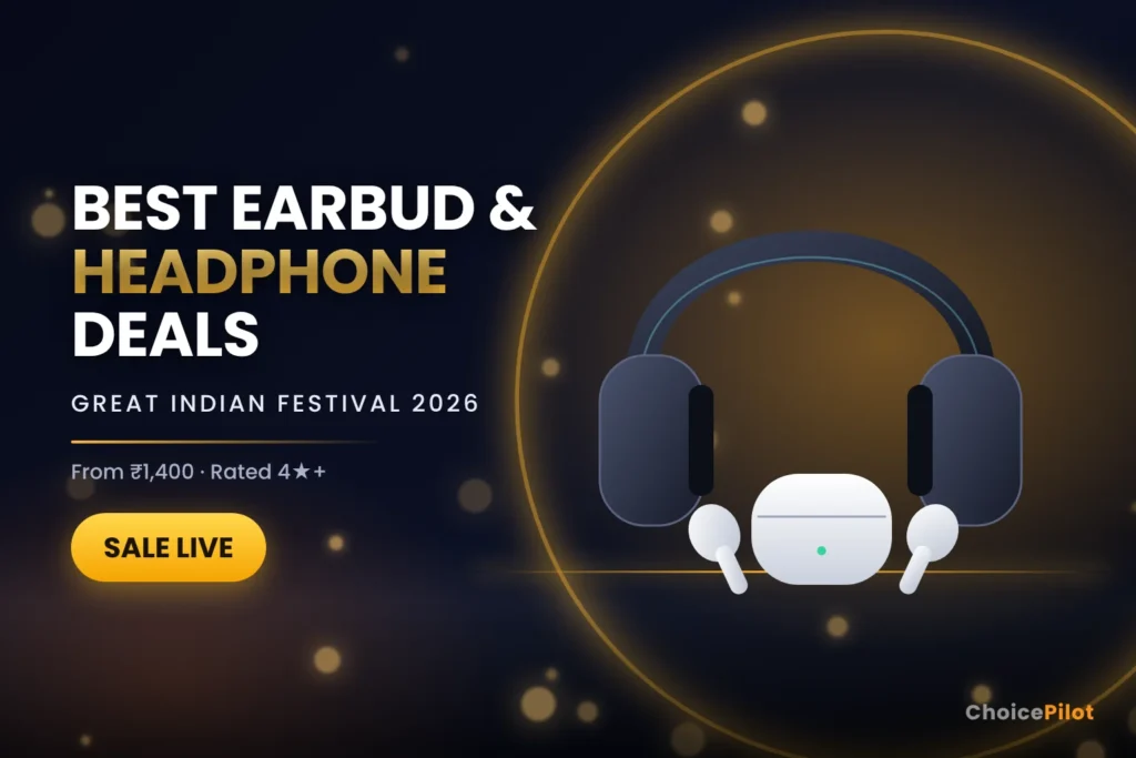 Best Earbud and Headphone Deals in Great Indian Festival 2026